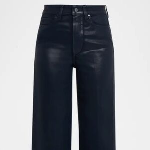 PREMIUM PAIGE COATED DENIM NAVY